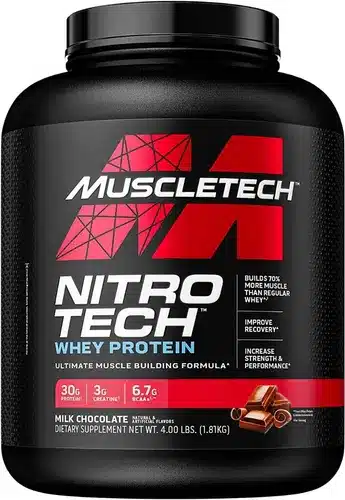 Muscletech Nitrotech Whey Protein Builder (Perfomance) 4 lbs