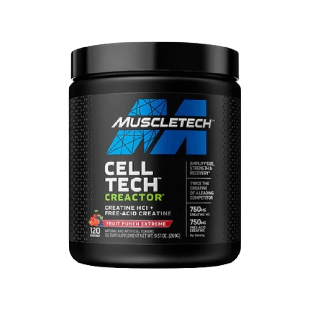 Muscletech Creatina HCL Creator 120 Serv Fruit Punch