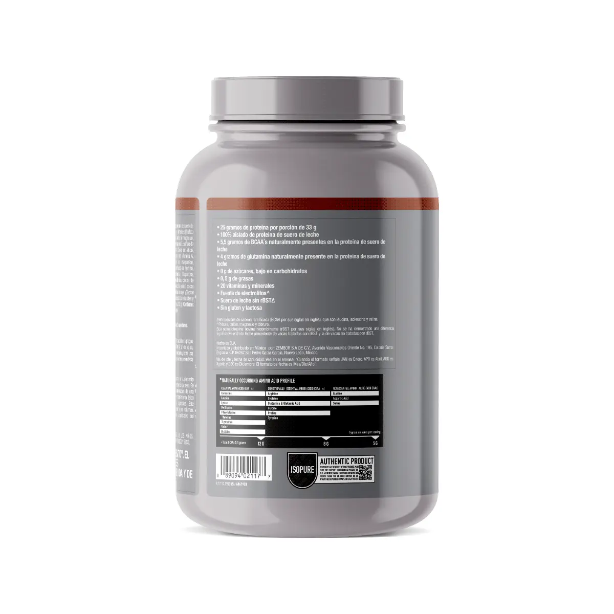 ISOPURE Proteina Low Carb 3 Lbs - Imagen 3