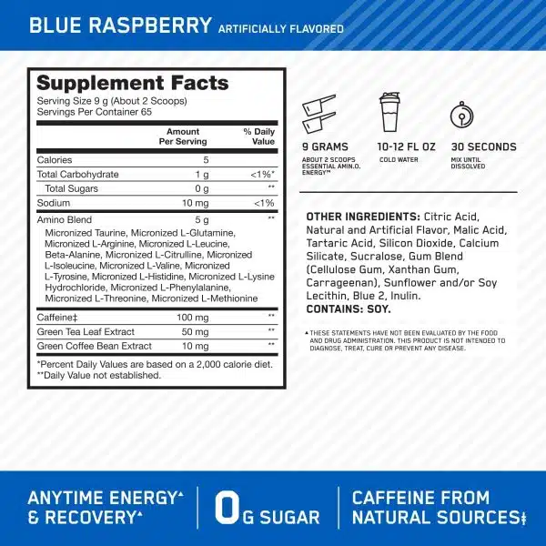 ON Amino Energy 65 serv - Imagen 2