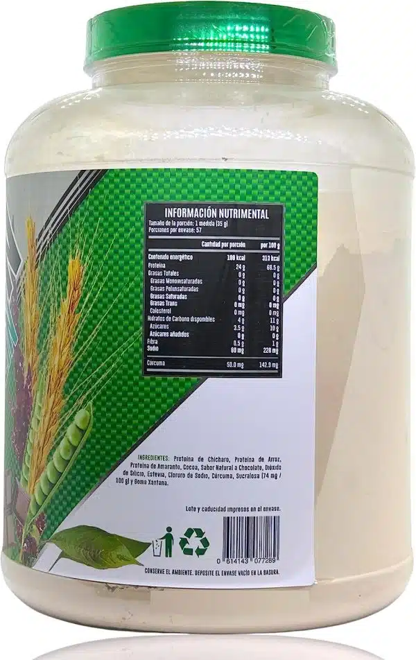 Advance Nutrition Hydrotein Vegan 4.4 lbs Proteina Vegetal - Imagen 2