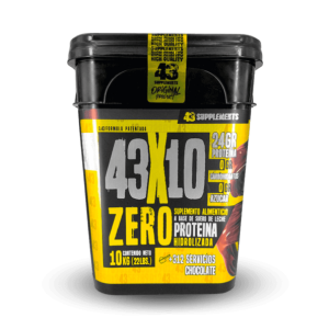 43 Suplements Zero Carbs Cubeta 10 kg, 260 SERV