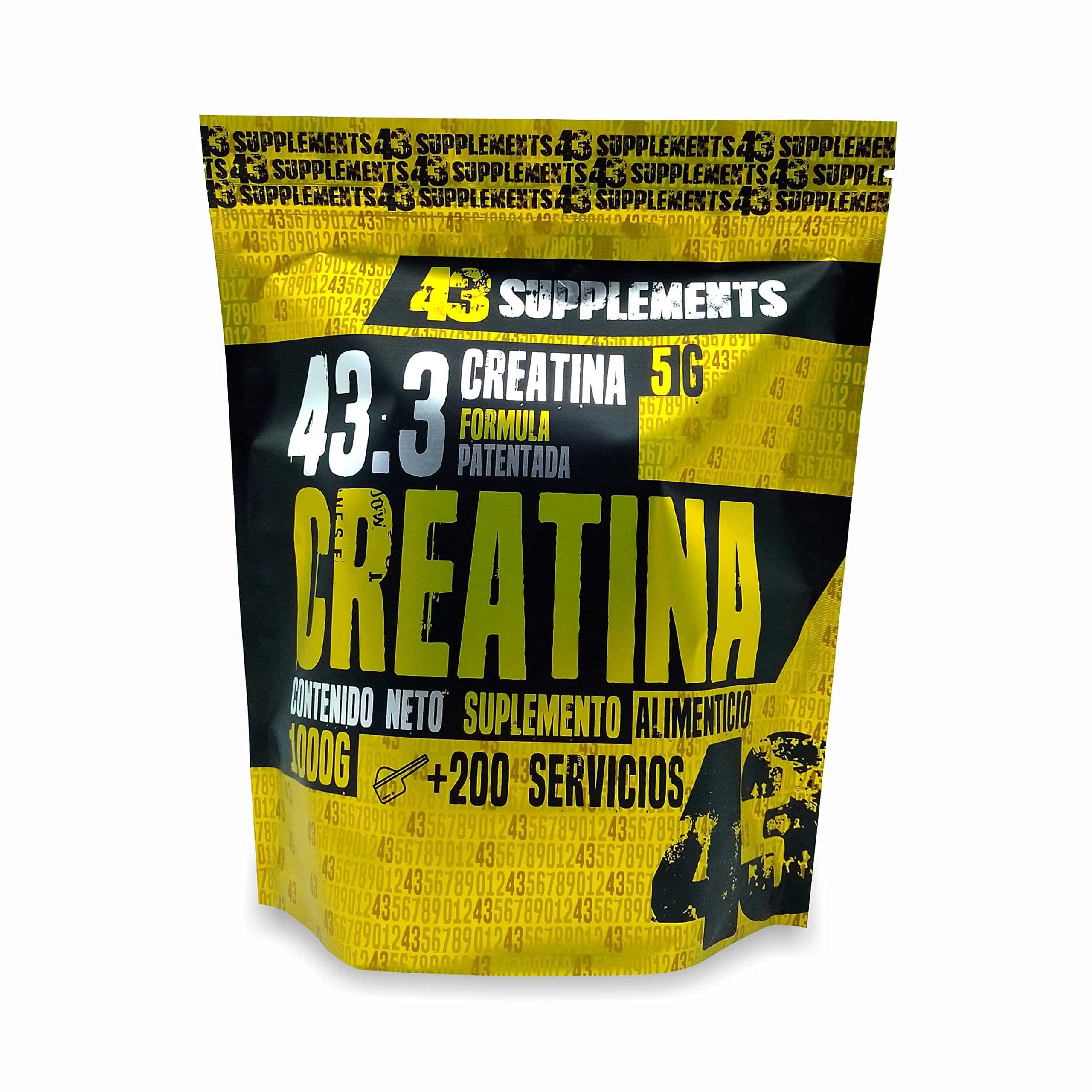 43 Suplements Creatina 1 Kg