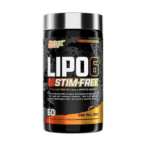 NUTREX LIipo 6 Stim – Free Intenso libre de estimulantes 60 Caps.