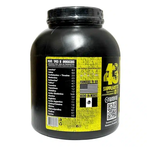 43 Suplements 100% whey Ripped 6 lbs - Imagen 2