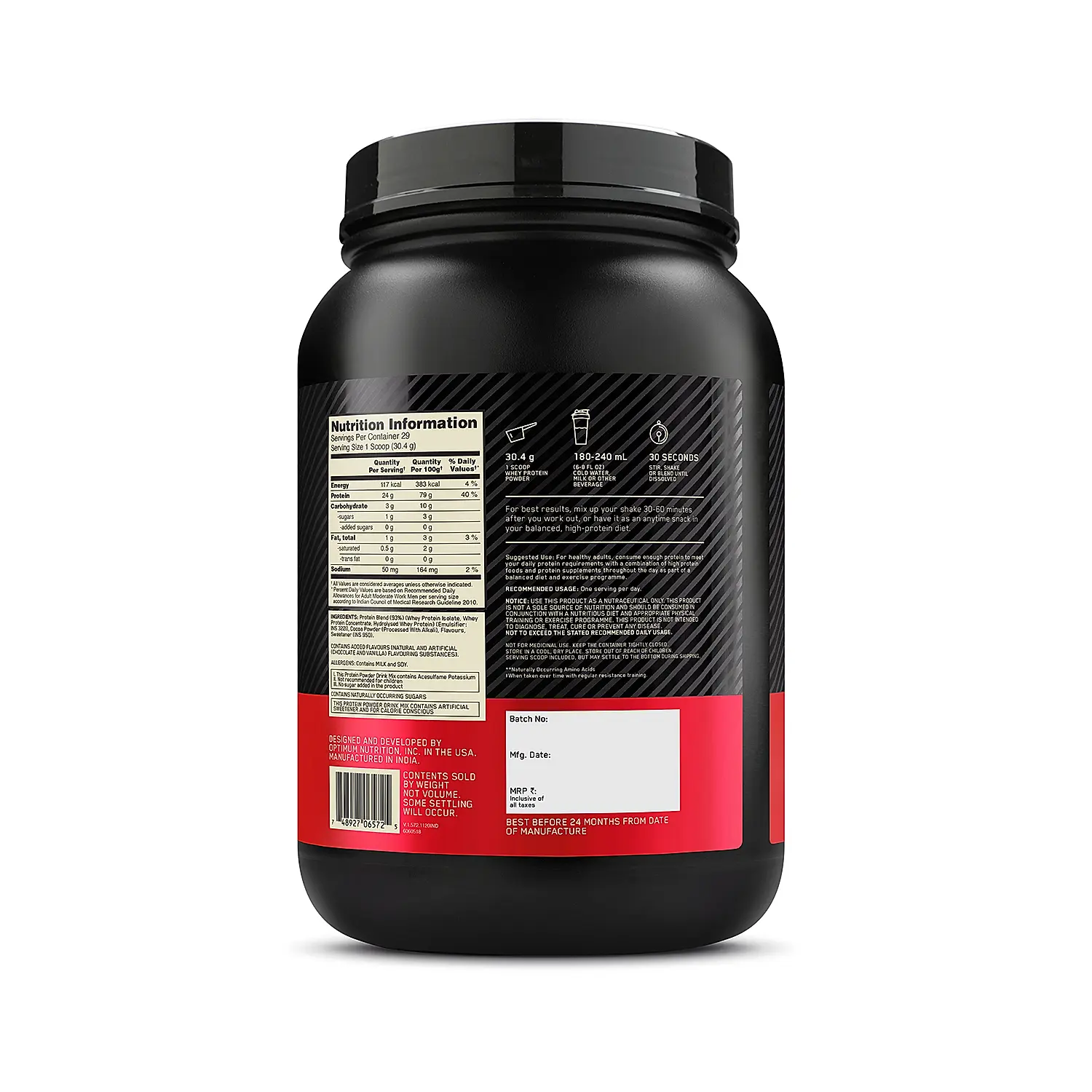 On 100% Whey Gold Standard 2 lbs - Imagen 2