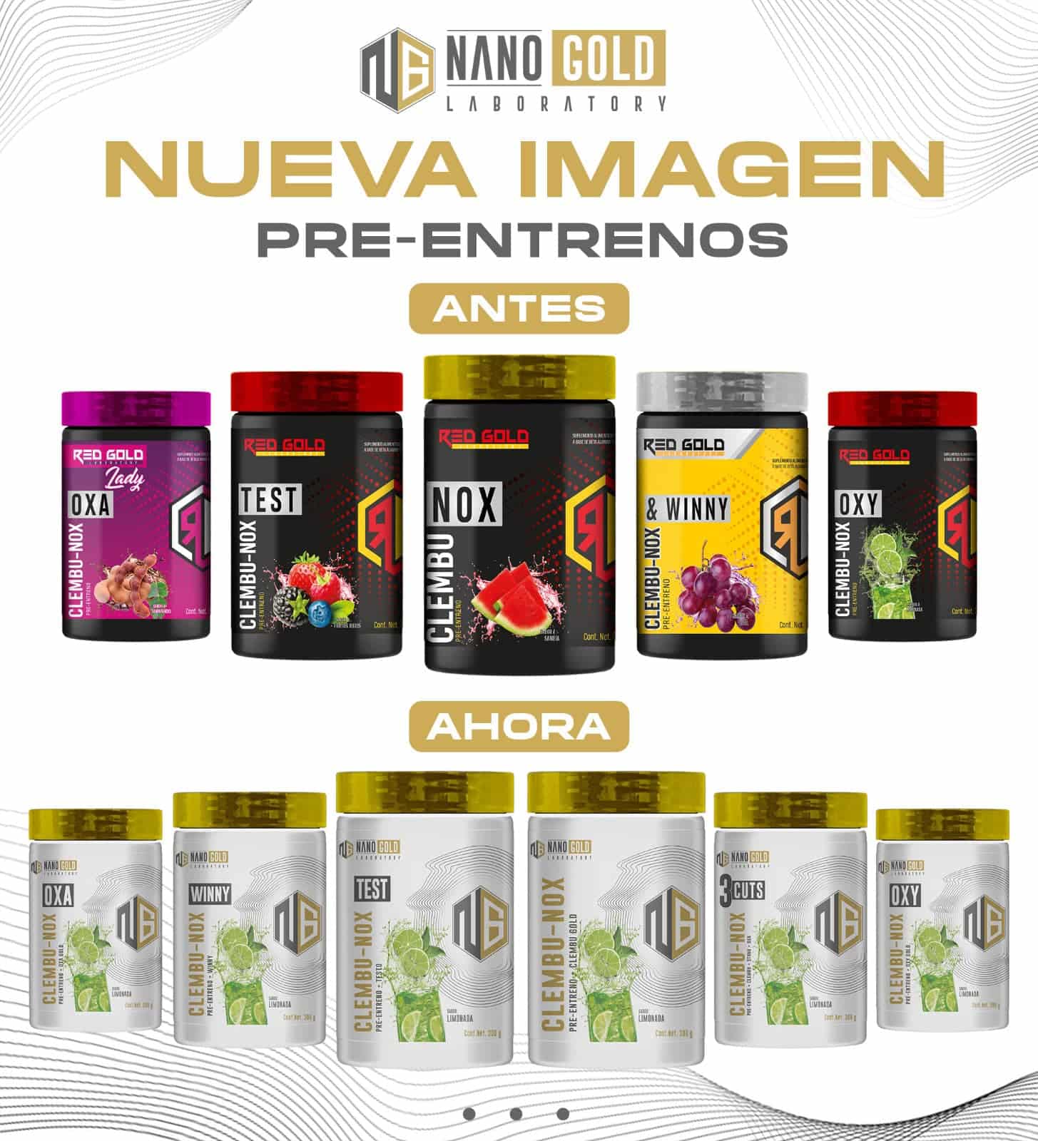 Nano Gold Clembu-Nox Test 30 serv Clembunox - Imagen 3