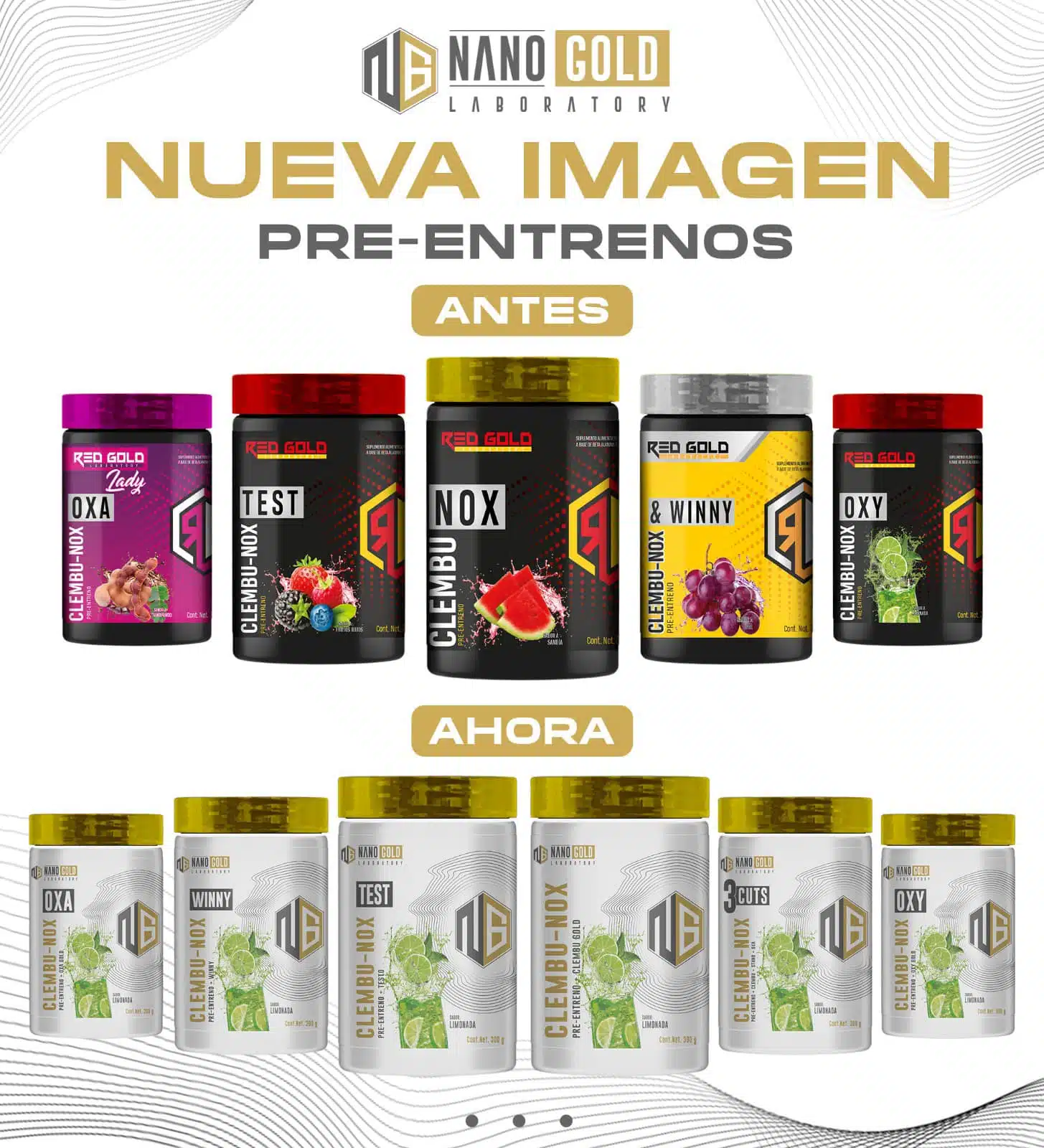 Nano Gold Clembu-Nox Test 30 serv Clembunox - Imagen 3