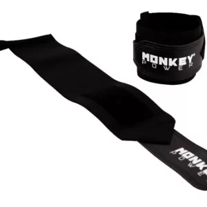 MONKEY POWER Muñequera Pro Negro Ajustable