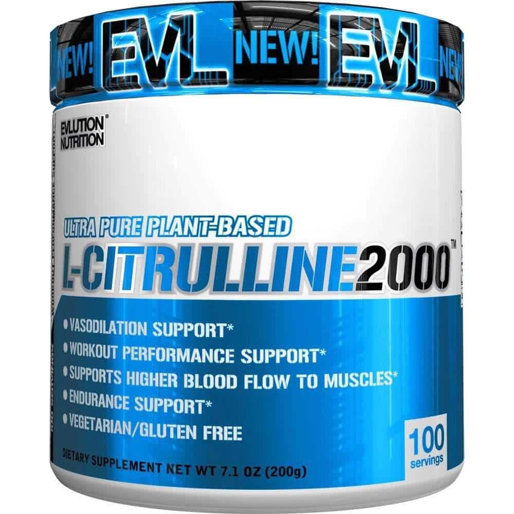 EVL Citrulina 2000, L-Citruline 100 Serv