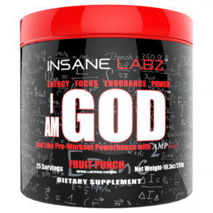 Insane Labz "I AM GOD" Pre entreno 25 serv Fruit Punch