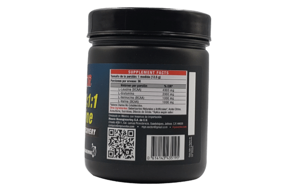 Myo-Vector Full Bcaa + Glutamina 36 serv - Imagen 2
