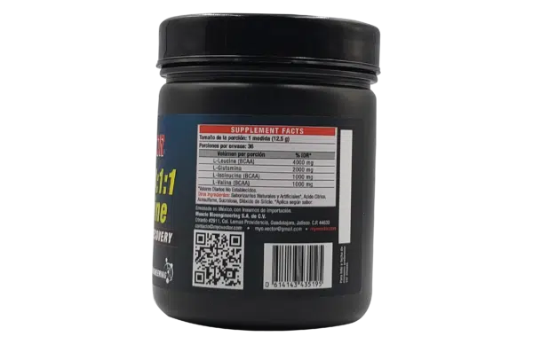 Myo-Vector Full Bcaa + Glutamina 36 serv - Imagen 2