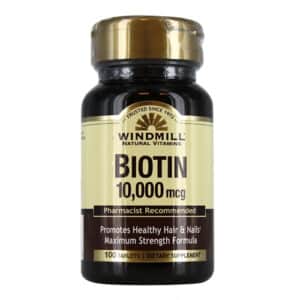 WINDMILL Biotin 10,000 mg, 100 caps