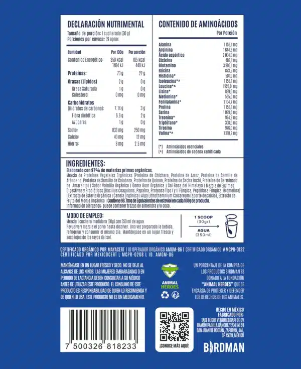 FALCON Birdman 1.17 KG Organico - Imagen 2