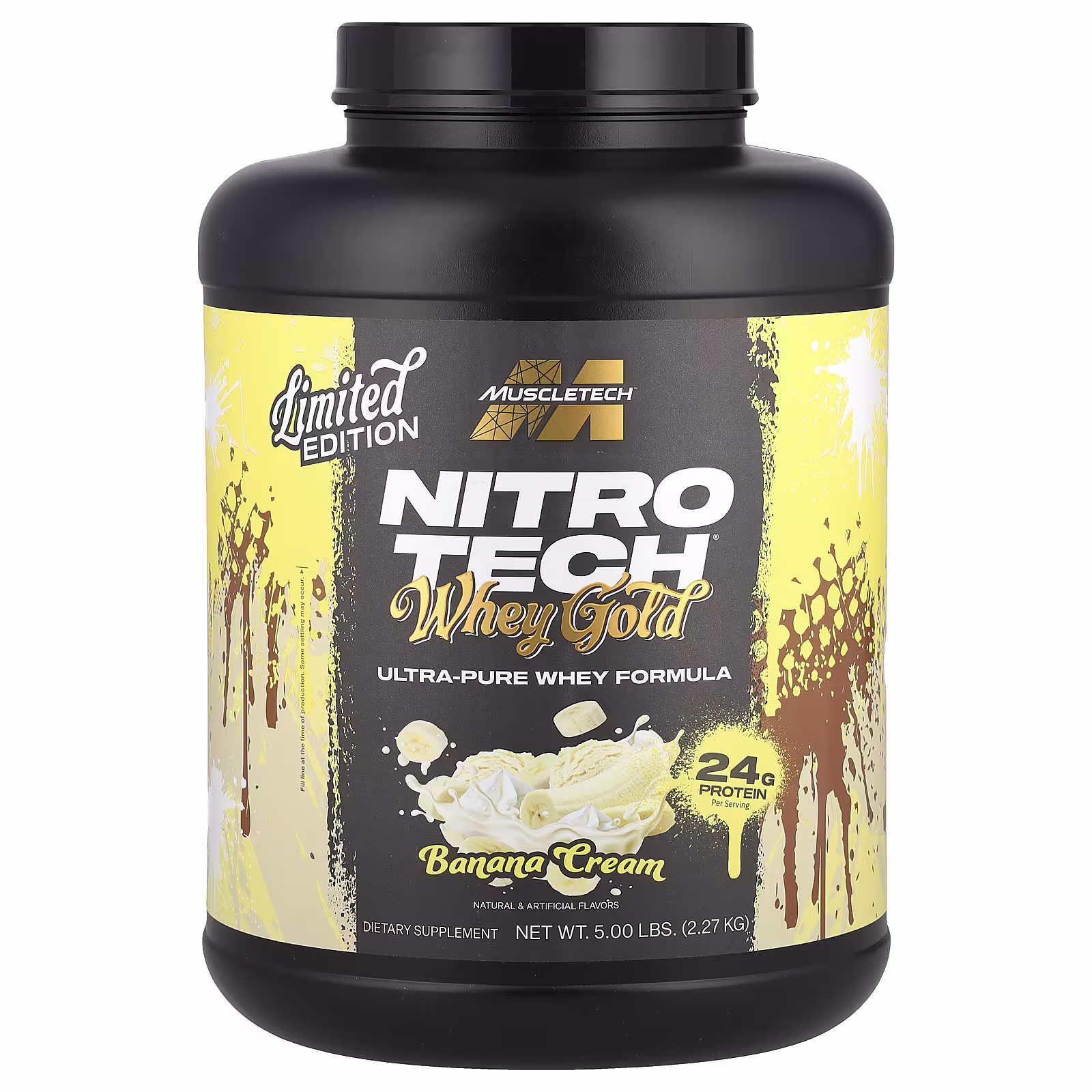 MUSCLETECH Nitrotech 100% Whey Gold 5 Lbs Ediciones Limitadas