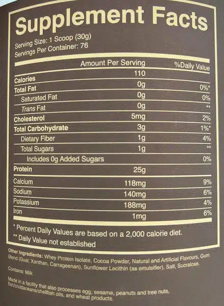 RAW Cbum Whey 5 lbs - Imagen 2