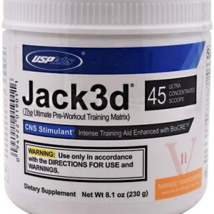USPLabs Jack3D Pre Workout 45 serv