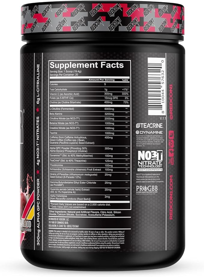 REDCON TOTAL WAR Black OPS 20Serv - Imagen 2