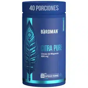 BIRDMAN Citrato de Magnesio 120 Cápsulas