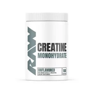 RAW Creatina Monohidratada 500 grs 100 Serv/sin sabor