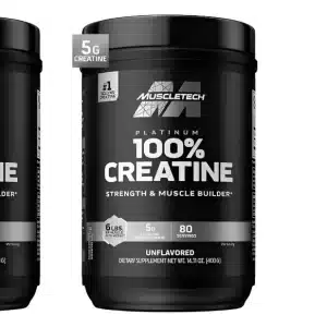 Muscletech Platinum Creatina 400 grs + 400 Grs ( Incluye Shaker de Regalo Oficial )