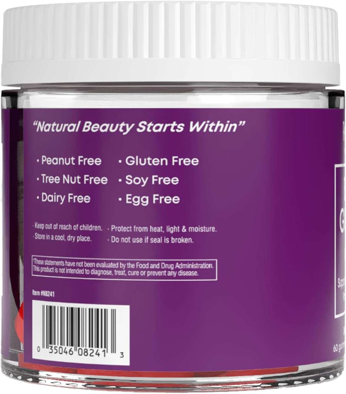 Rejuvicare biotina 10,000 mcg, 60 gomas - Imagen 4