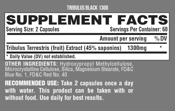 Nutrex Tribulus 1400, 90 Caps - Imagen 2
