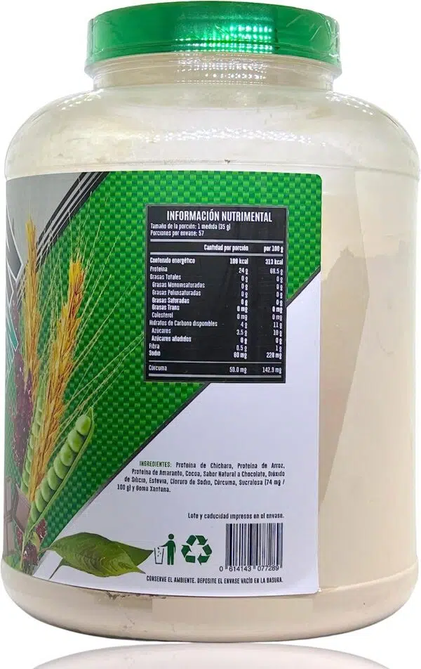 Advance Nutrition Hydrotein Vegan 4.4 lbs Proteina Vegetal - Imagen 2