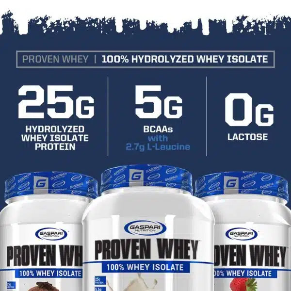 GASPARI Proven Whey Isolate 4 lbs - Imagen 3