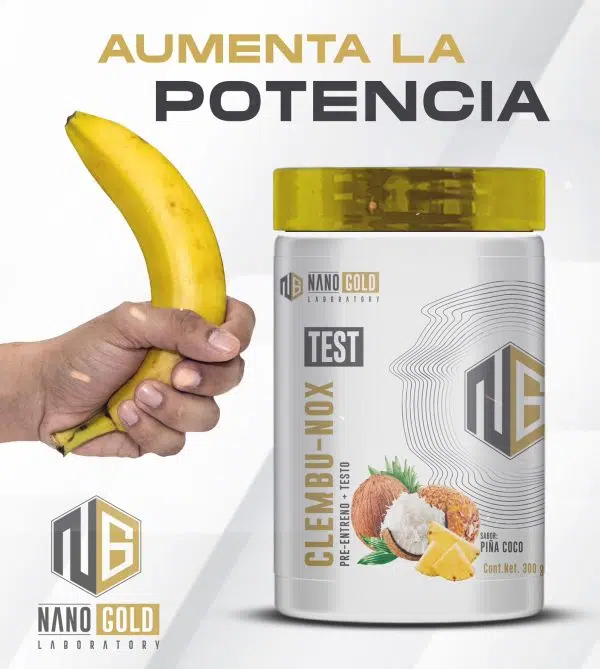 Nano Gold Clembu-Nox Test 30 serv Clembunox - Imagen 2