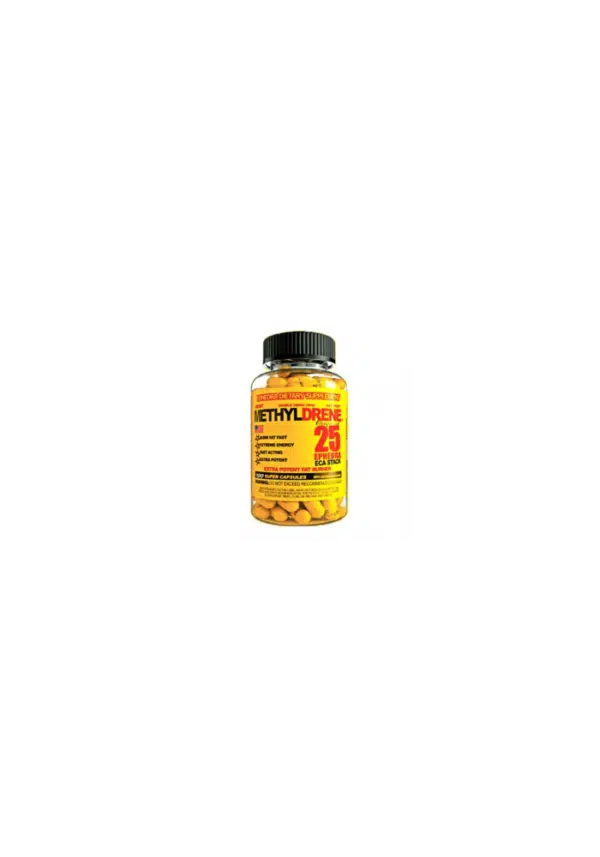 CLOMAPHARMA methyldrene amarillo 25, 100 CAPS