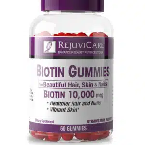 Rejuvicare biotina 10,000 mcg, 60 gomas