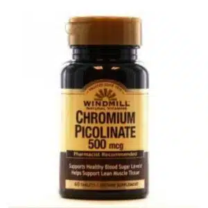 WINDMILL Picolinato de Cromo 500 Mg, 60 Tabs