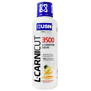USN Carnicut 3500 mg L-Carnitina 450 ml Green Apple