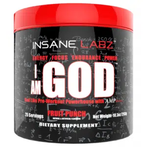 Insane Labz "I AM GOD" Pre entreno 25 serv Fruit Punch