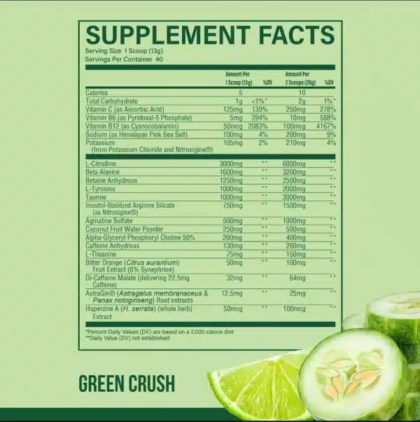RAW CBUM Thavage Pre Workout 40 serv - Imagen 3
