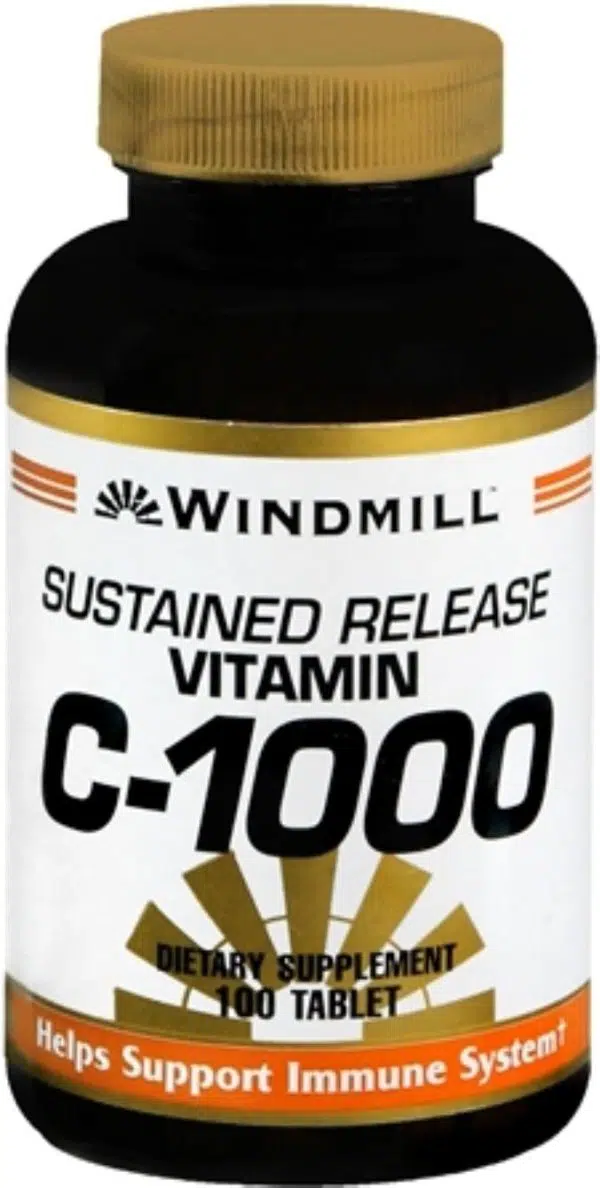 Windmill Vitamin-C with Rose 1000MG, 60 tabs