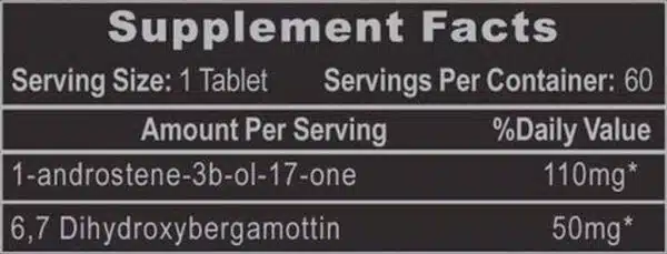 HiTech 1-Testosterone 60 Tabletas - Imagen 2