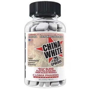 ClomaPharma China White 25 100 cpas