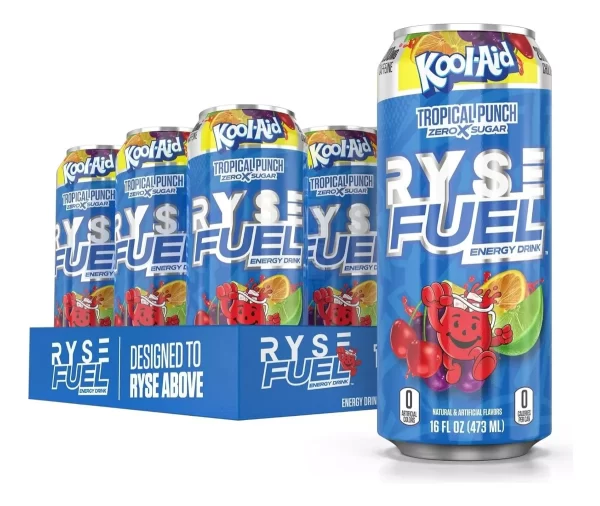 Bebida Energética Ryse Fuel Energy Drink 16 Oz/ 24 Pack