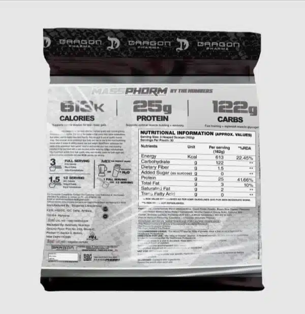 Dragon Pharma Massphorm 12 lbs Ganador Premium - Imagen 2