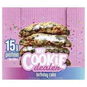 Raw My Cookie Dealer Galleta Vegana 12 pack by Cbum (Version 63 grs Pequeña)