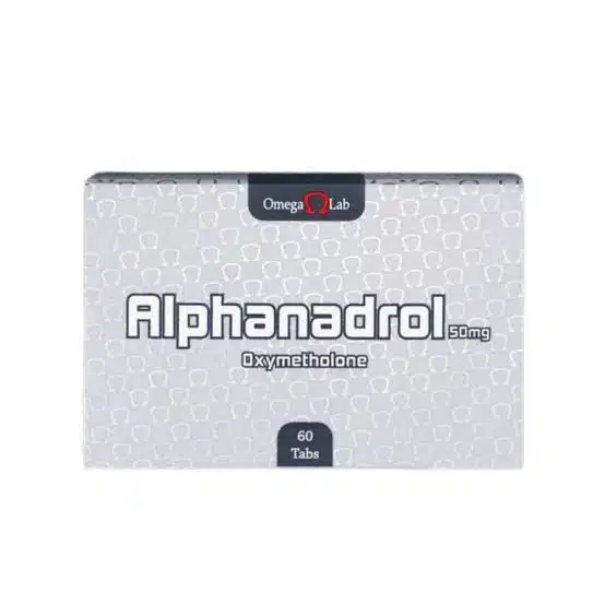 Omega Labs Alphanadrol 50mg, 60 tabs