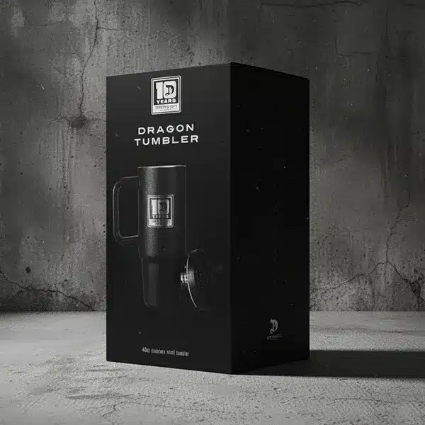 Shaker Dragon Pharma Vaso Metalico 40oz 10th Anniversary TUMBLER