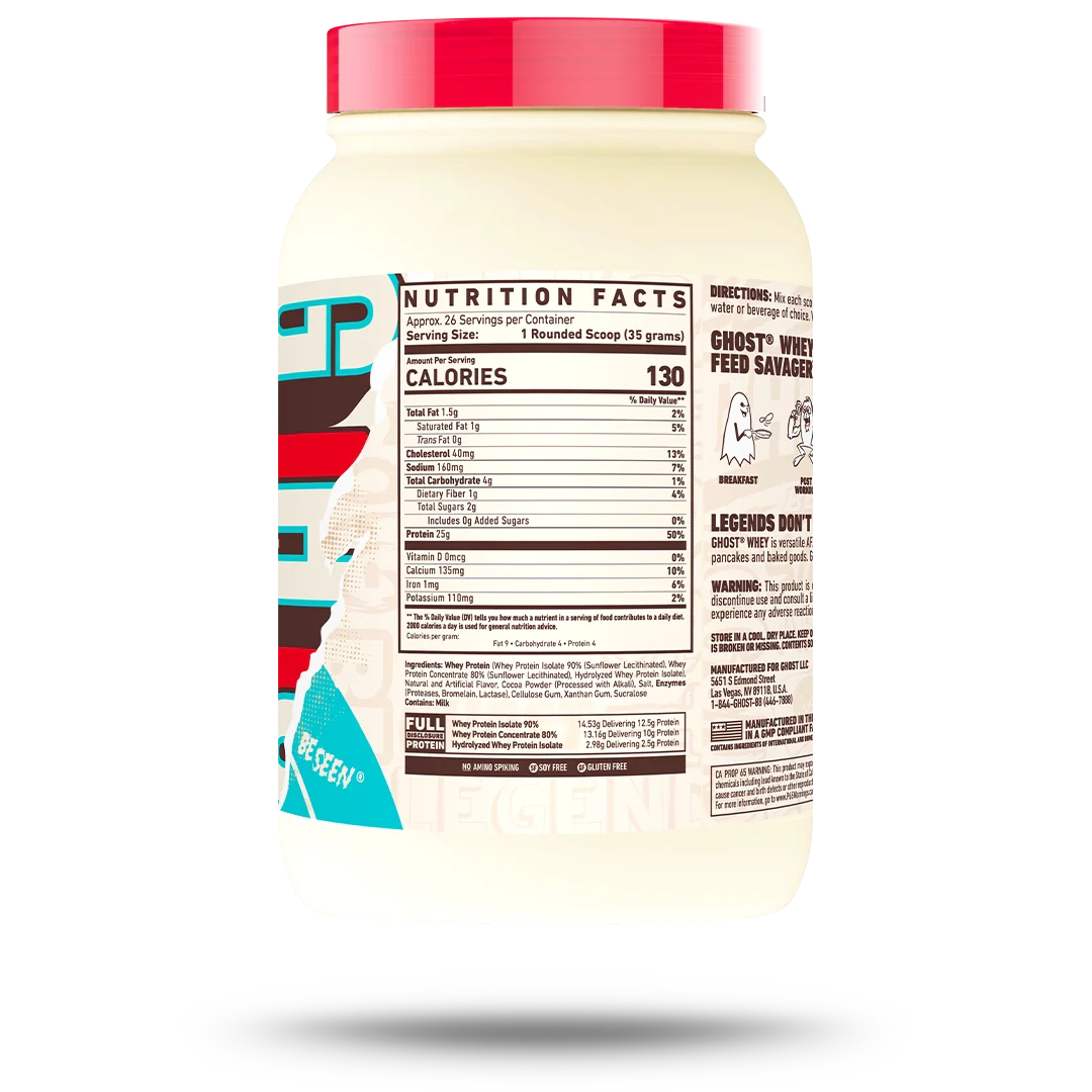 GHOST WHEY PROTEIN 2 LBS - Imagen 2
